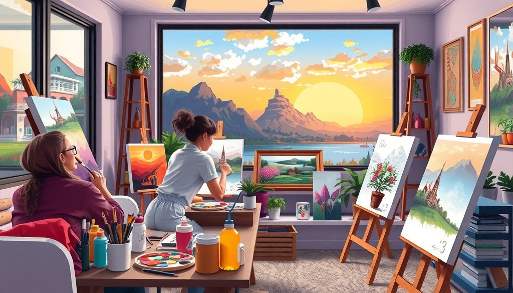 Discover the Best Paint by Numbers Kits for Adults Seeking Stress Relief and Creativity