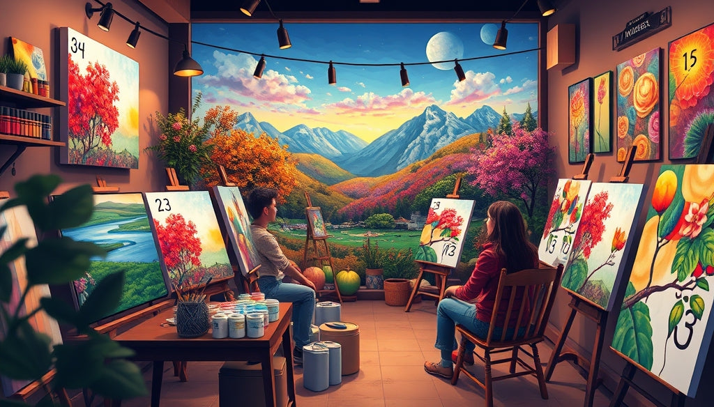 Buy Paint by Numbers Kits with Free Shipping in the USA: Unleash Your Inner Artist Today