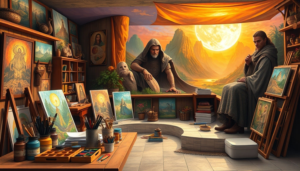 Unlock Your Creativity: The Best Paint by Numbers Kits for Adults Inspired by The Lord of the Rings