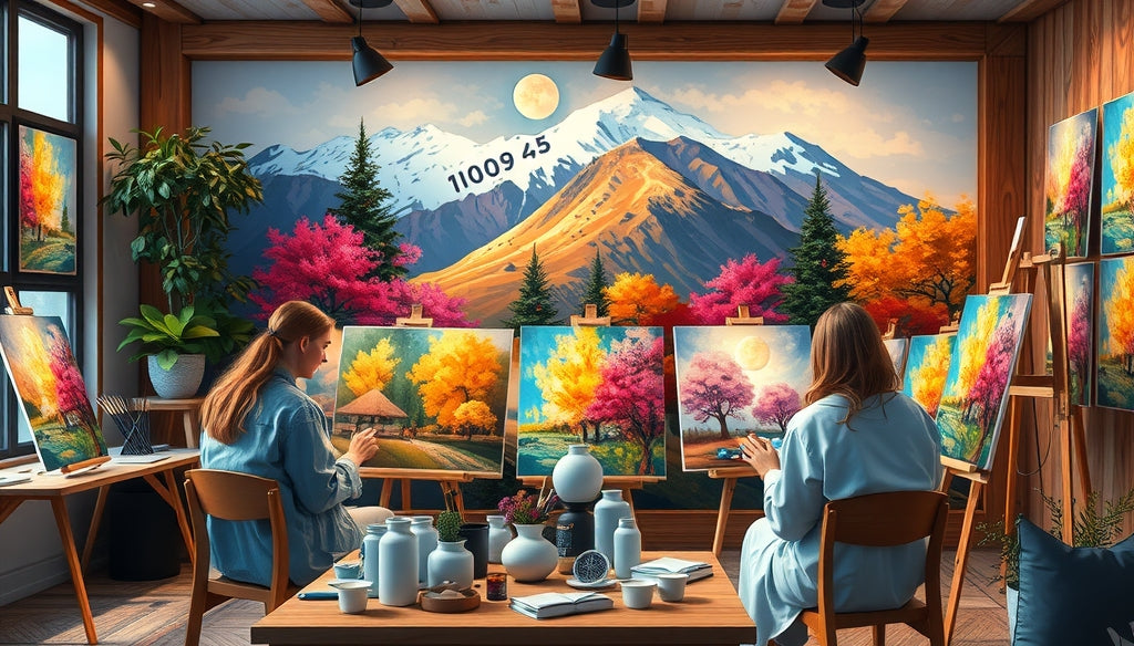 Discover the Best Paint by Numbers Kits for Adults in the US to Relieve Stress and Unleash Your Creativity