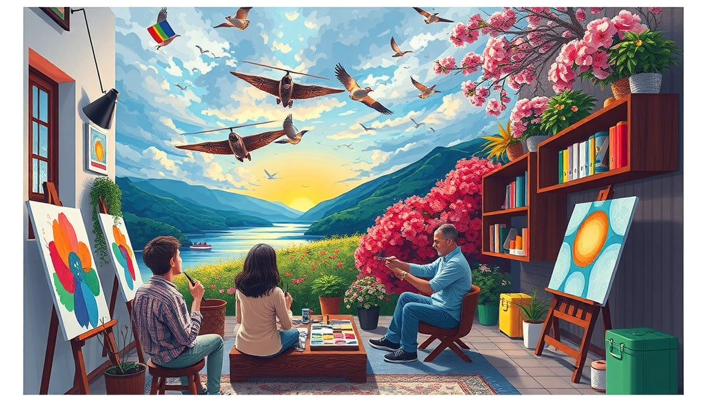 Discover the Best Paint by Numbers Kits for Adults in the US to Unwind and Get Creative