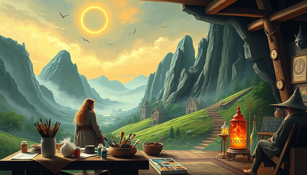 Buy High-Quality Paint by Numbers Kits with Free Shipping in the USA: Your Guide to Tolkien Art