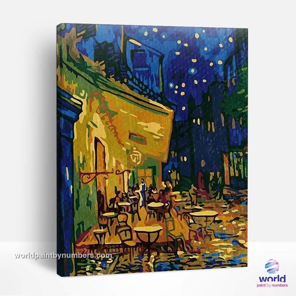 Van Gogh The Starry Night - Paint by Numbers Kit for Adults DIY