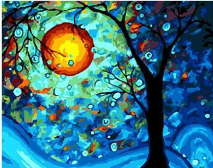 Dream Tree by Vincent Van Gogh - World Paint by Numbers™ Kits DIY