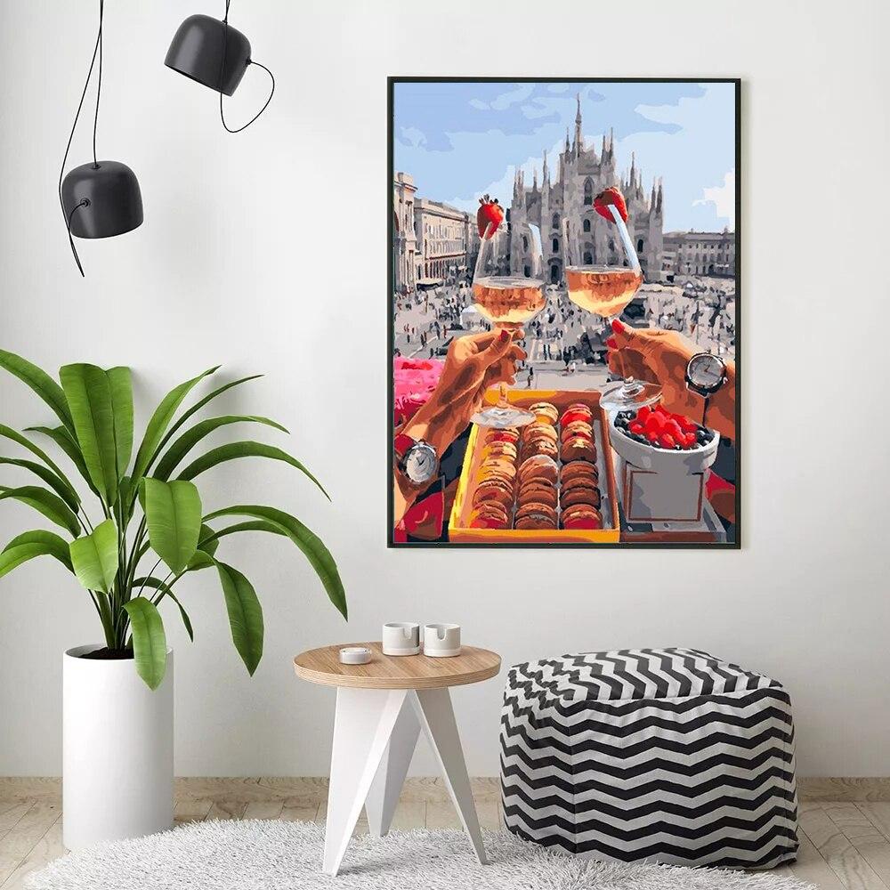 Duomo di Milano, Milan Cathedral - World Paint by Numbers™ Kits DIY