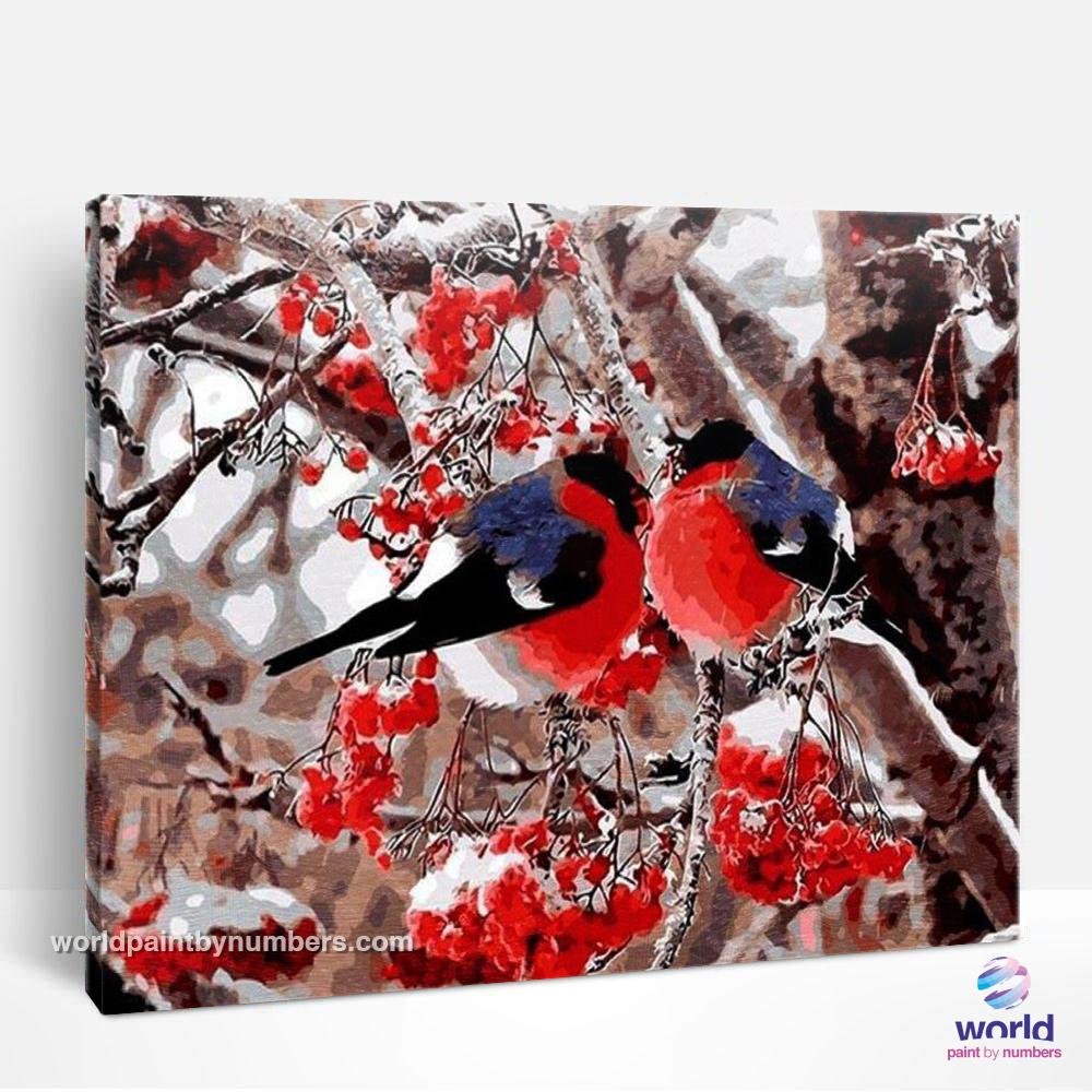 Lovers Birds - World Paint by Numbers Kits DIY