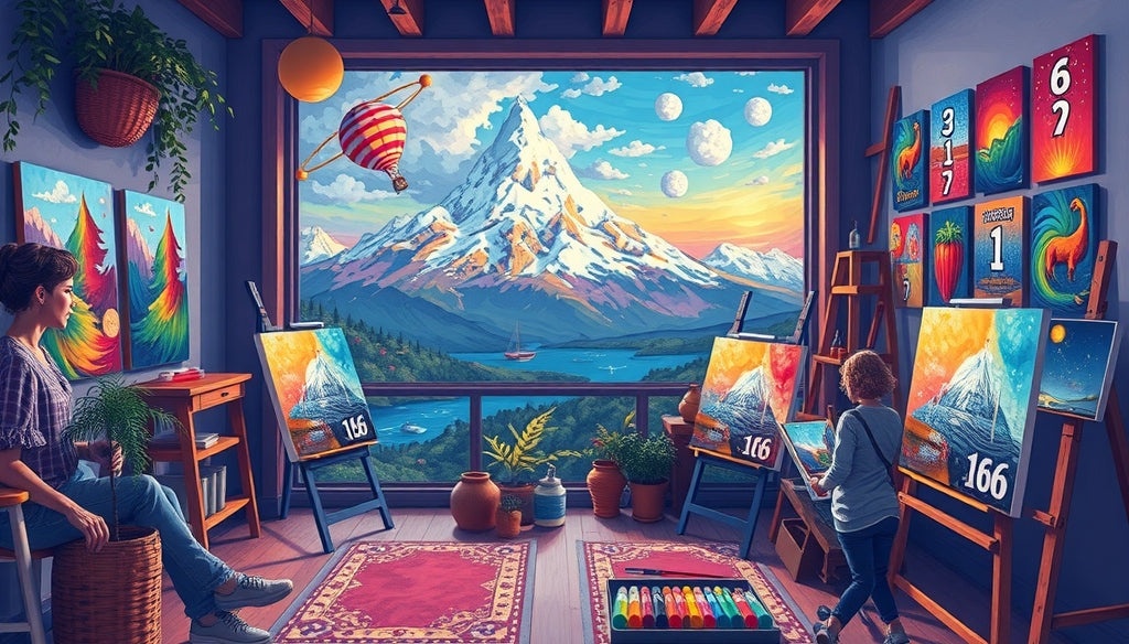 Discover the Best Paint by Numbers Kits for Adults in the US to Relieve Stress and Unleash Your Creativity