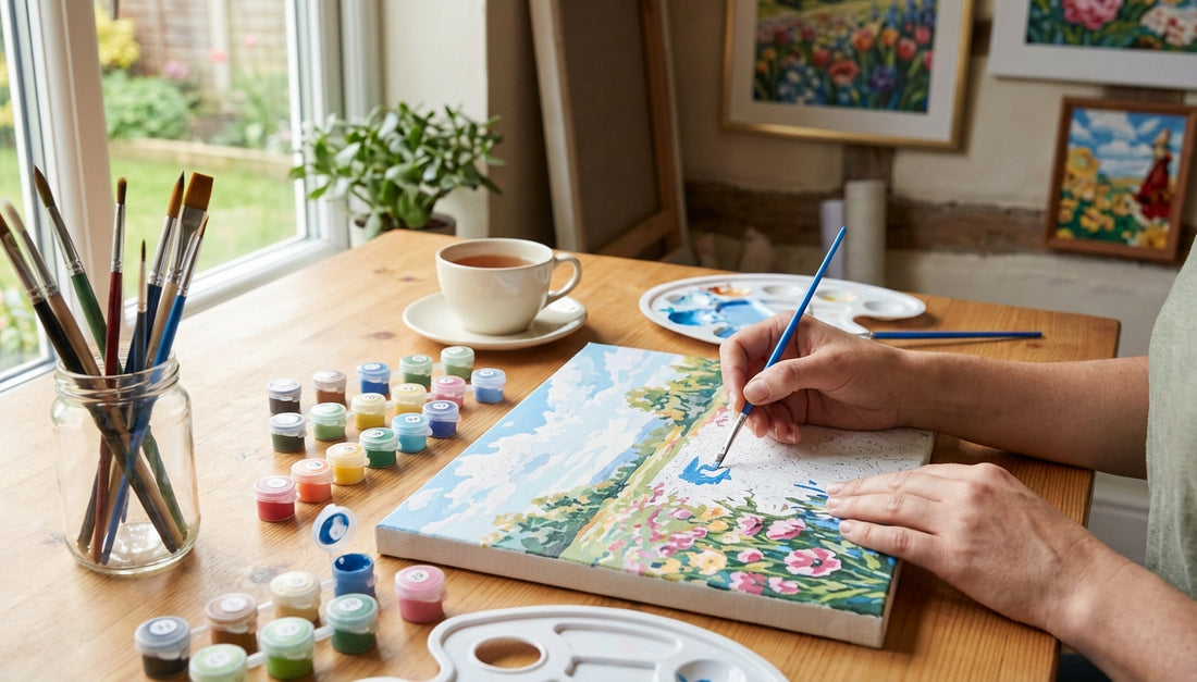 Fine Detail Brushes: Enhance Your PBN Art