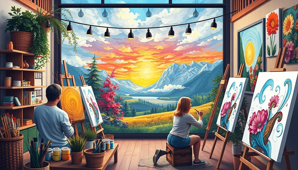 5 Paint by Numbers Kits with Famous Paintings to Inspire Your Inner Artist