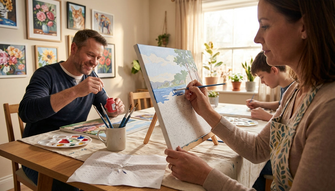 No Art Skills? No Problem! The Ultimate Guide to Paint by Numbers for Relaxing Creativity