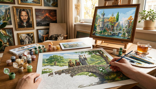 Is This the Best Lord of the Rings Paint by Numbers Kit for You Find Out