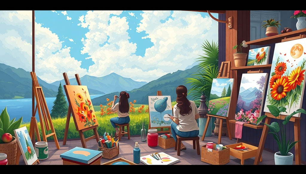 Discover the Best Paint by Numbers Kits for Adults in the US: Relax and Unleash Your Creativity Today!