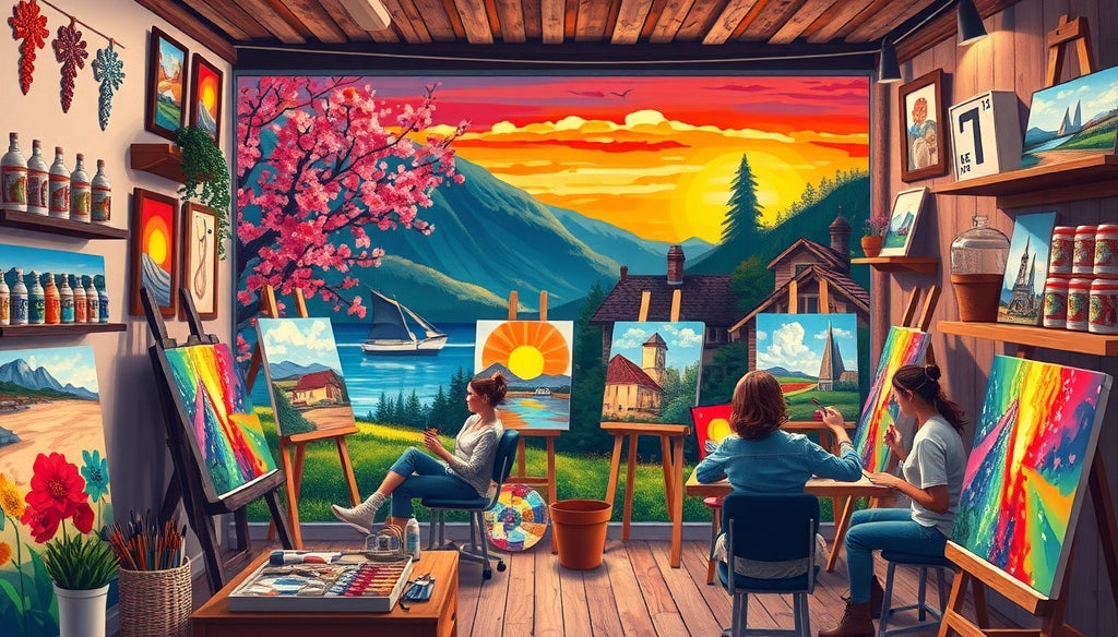 Discover the Best Paint by Numbers Kits for Adults in the US: Unleash Your Creativity and Find Relaxation