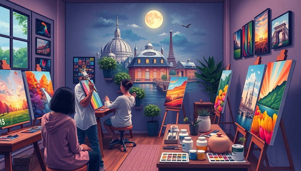 Discover the Best Paint by Numbers Kits for Adults in the US to Unwind and Unleash Your Creativity