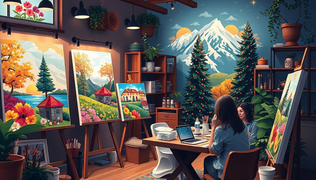 Discover Where to Buy Premium Paint by Numbers Kits in the US with Free Shipping and Unbeatable Deals