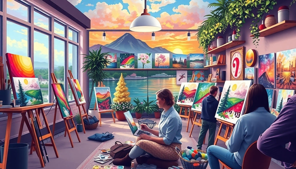 Discover the Best Paint by Numbers Kits for Adults: Unwind with High-Quality Sets and Free Shipping in the USA