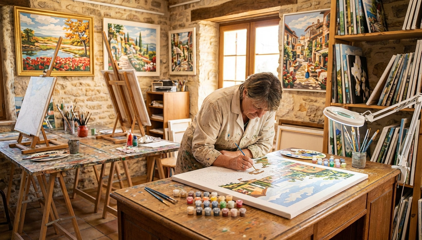 Extra Large PBN Kits for Experienced Painters