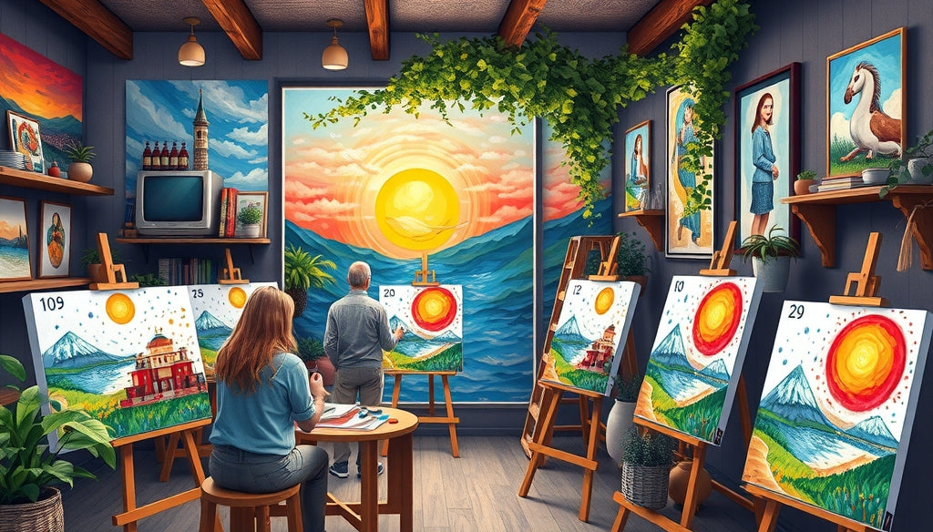 Discover the Best Paint by Numbers Kits for Adults: Unwind and Create Your Masterpiece