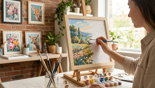 PBN Kits with Frame: Ready-to-Hang Art Awaits