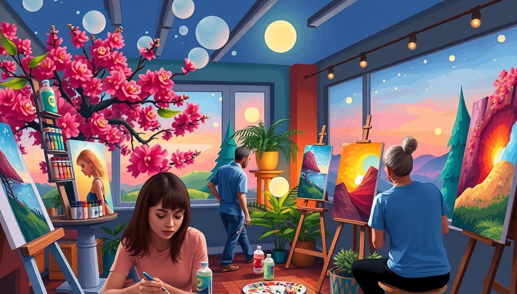 Explore Paint by Numbers Kits Featuring Famous Paintings You’ll Love