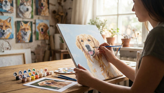 Your Photo to Art: Custom PBN for Pet Lovers