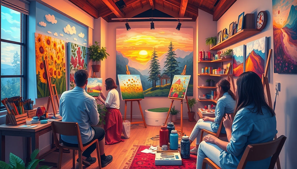 Where to Buy Premium Paint by Numbers Kits in the US with Fast Shipping