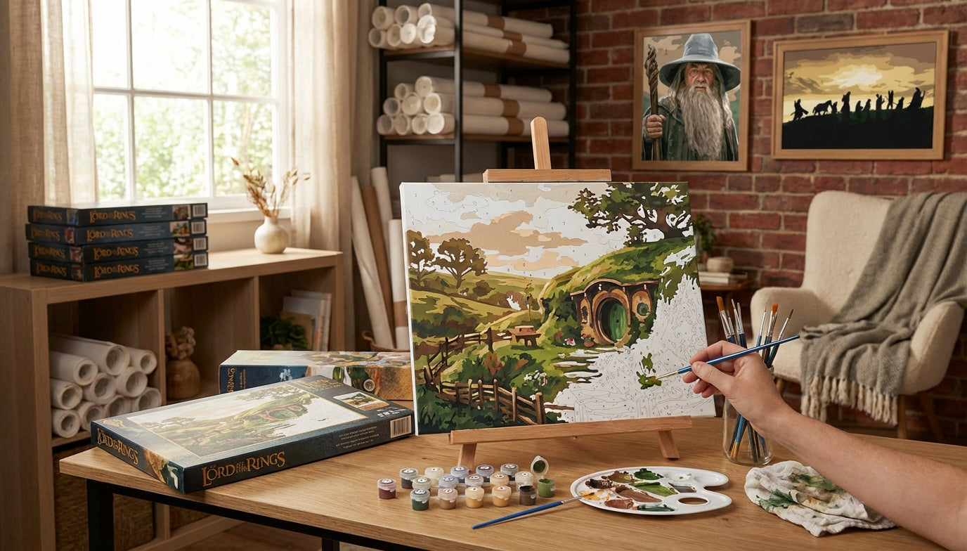 High-Quality Lord of the Rings Paint by Numbers Kits for Sale Online