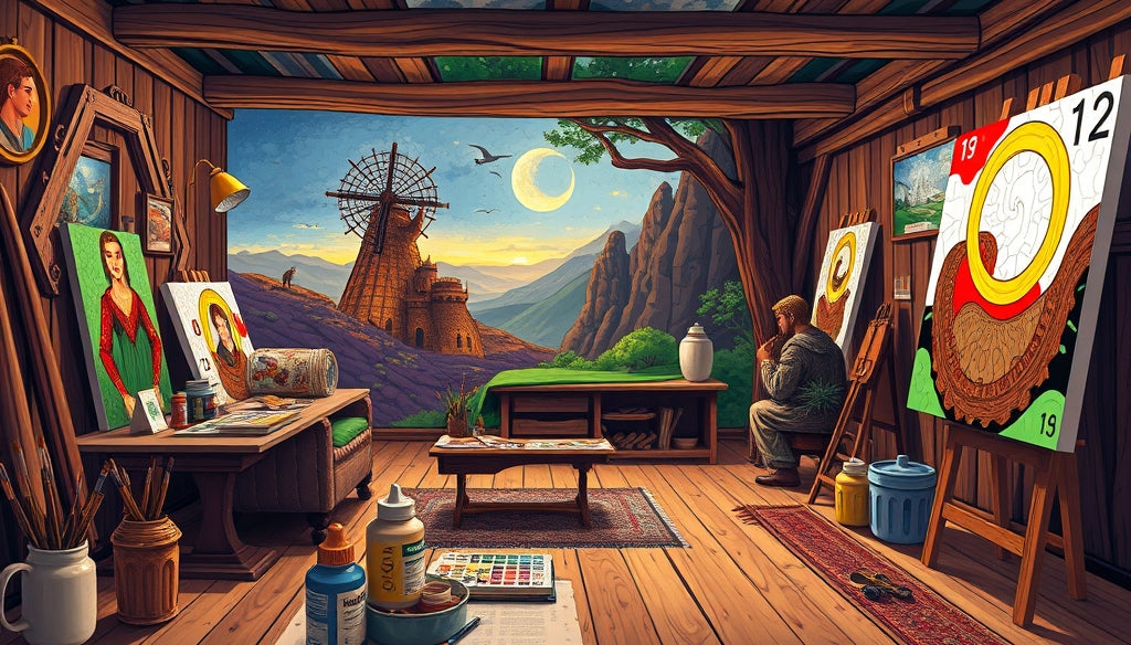 Top 10 Paint by Numbers Sets on Sale with Fast Shipping for Lord of the Rings Fans