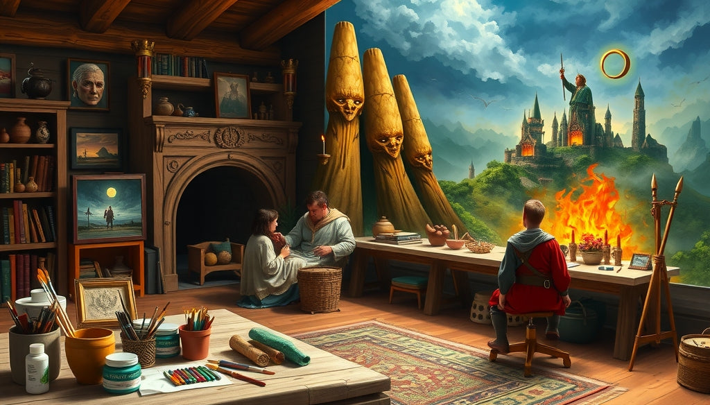 Transform Your Memories with Personalized Paint by Numbers Kits Inspired by The Lord of the Rings