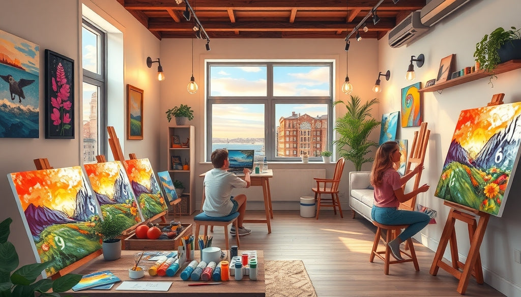 Discover the Best Paint by Numbers Kits for Adults in the US to Relieve Stress and Unleash Your Creativity