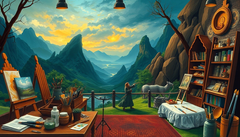 Advanced Paint by Numbers Kits with Fine Details: Challenge Yourself with Epic Lord of the Rings Art