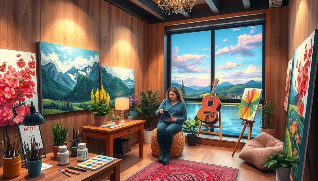 Unleash Your Creativity with Flower Paint by Numbers Kits for Relaxation