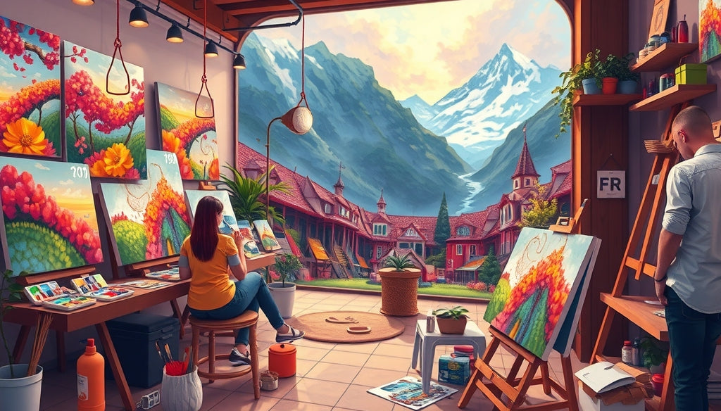 Discover the Best Paint by Numbers Kits for Adults: Unwind and Create Stunning Art