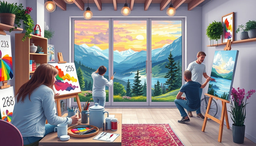 Advanced Paint by Numbers Kits with Fine Details: A Challenge for Experienced Painters