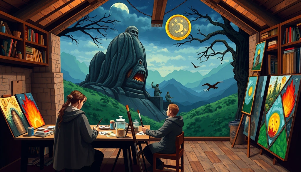 Transform Your Relaxation Time with Custom Paint by Numbers Kits Inspired by The Lord of the Rings