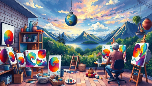 Transform Your Hobby: Custom Paint by Numbers Kits for Couples