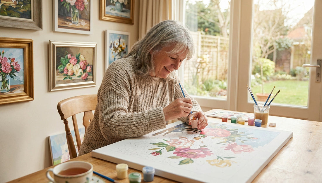 Best Easy PBN Kits for Seniors: Relax & Create Art