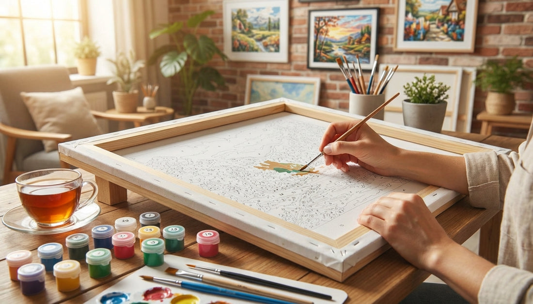 Maximize Your Masterpiece: Why High-Quality Paint by Numbers Kits with Wooden Frames are a Must-Have