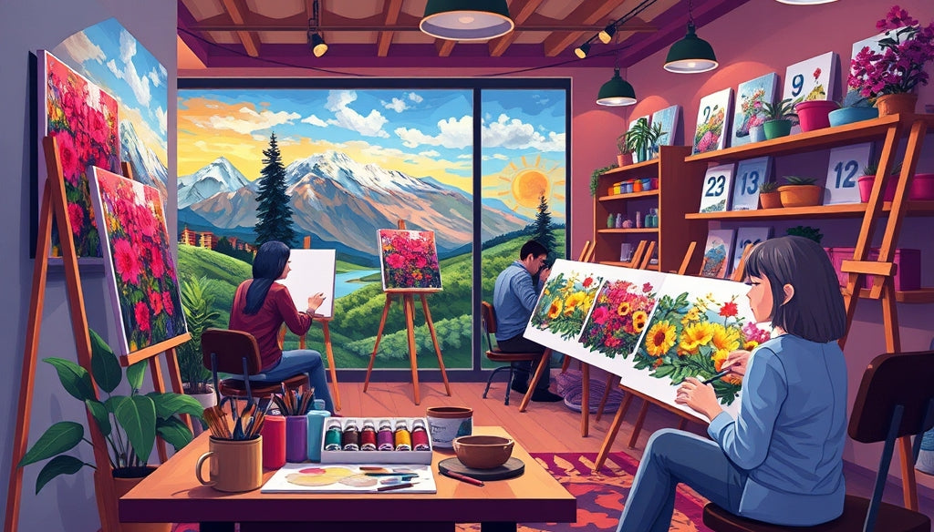 Painting Made Easy: Top 5 Best Easy-to-Use Paint by Numbers Kits for Beginners