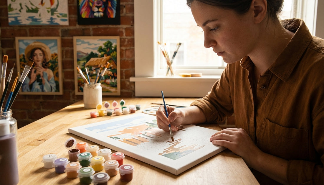 The Secret to Stress Relief? It's PBN Art!