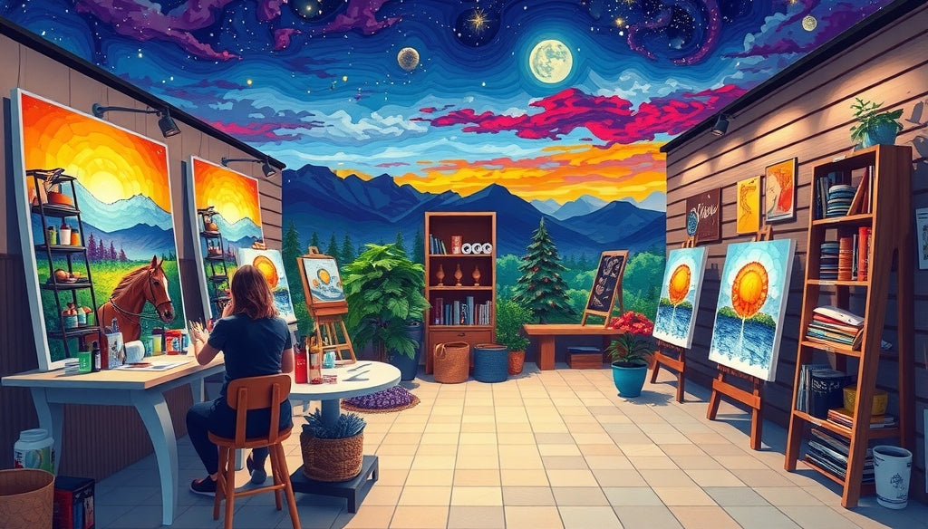 Discover the Best Paint by Numbers Kits for Adults in the US: Relaxation Awaits