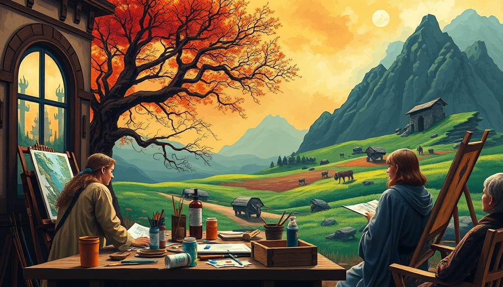 Discover the Best Paint by Numbers Kits for The Lord of the Rings Lovers in the US