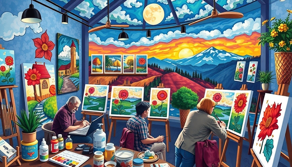 Unlock Your Creativity: The Best Paint by Numbers Kits for Adults Seeking Stress Relief and Relaxation