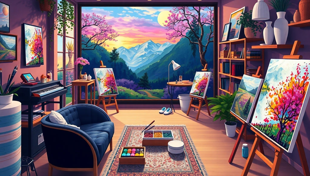 Discover the Best Paint by Numbers Kits for Adults in the US to Relieve Stress and Unleash Your Creativity