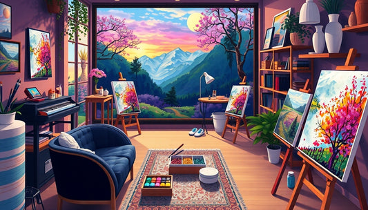 Discover the Best Paint by Numbers Kits for Adults in the US to Relieve Stress and Unleash Your Creativity