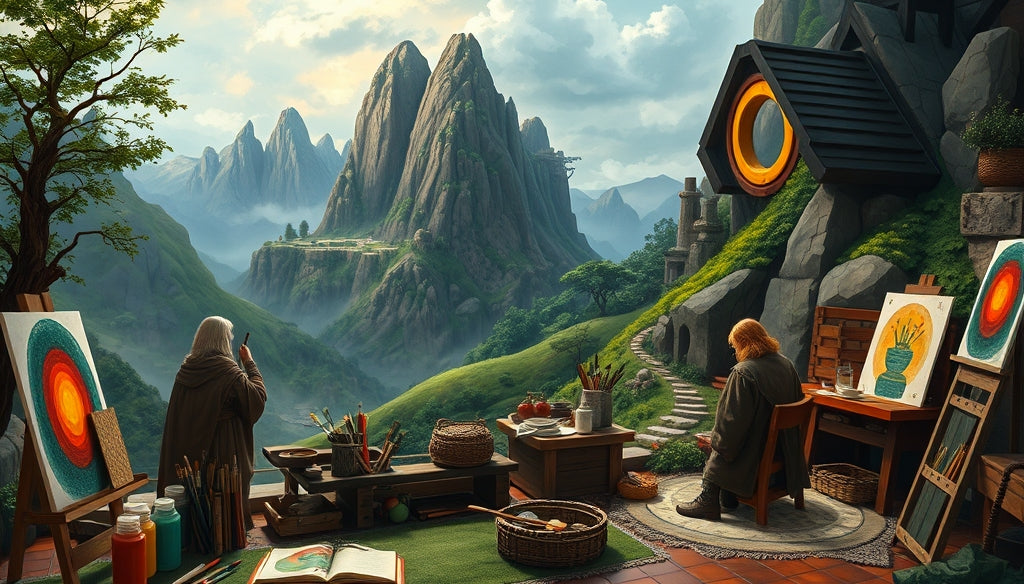 Transform Your Space: High-Quality Paint by Numbers Kits for Sale Online Based on The Lord of the Rings