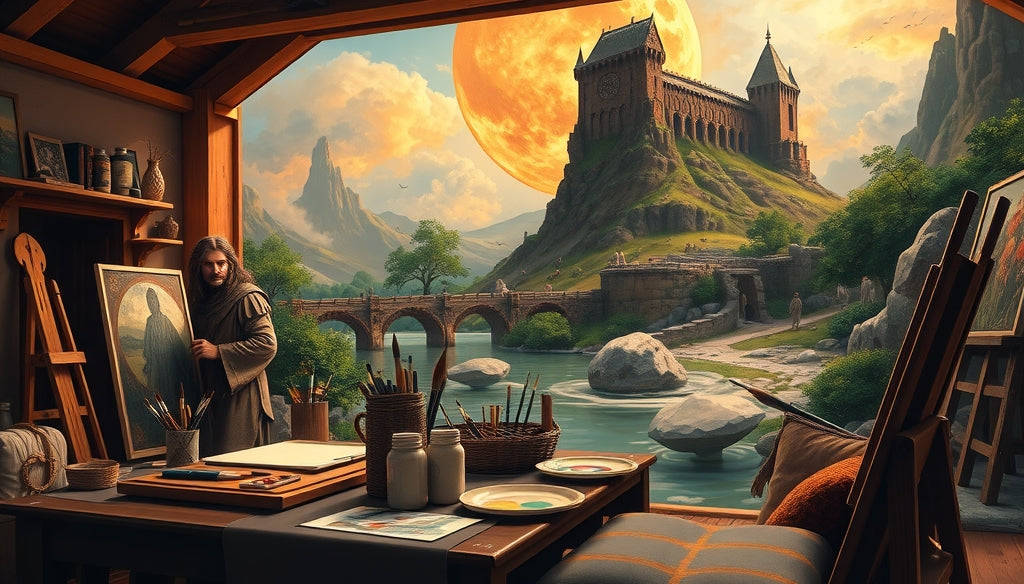 Explore the Best Paint by Numbers Kits for Adults Inspired by The Lord of the Rings