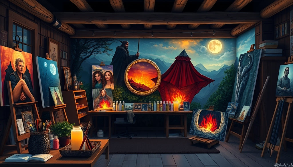 Where to Buy Premium Paint by Numbers Kits from The Lord of the Rings with Free Shipping in the USA