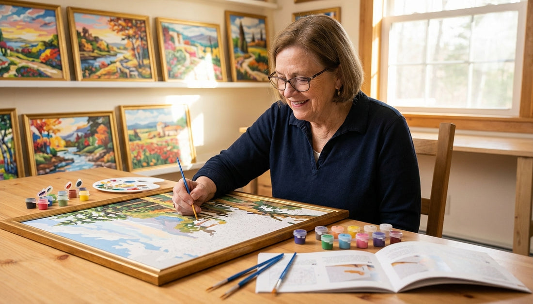 Why Easy-to-Use Paint by Numbers Kits are the Best Hobby for Seniors (Relaxation Guaranteed)