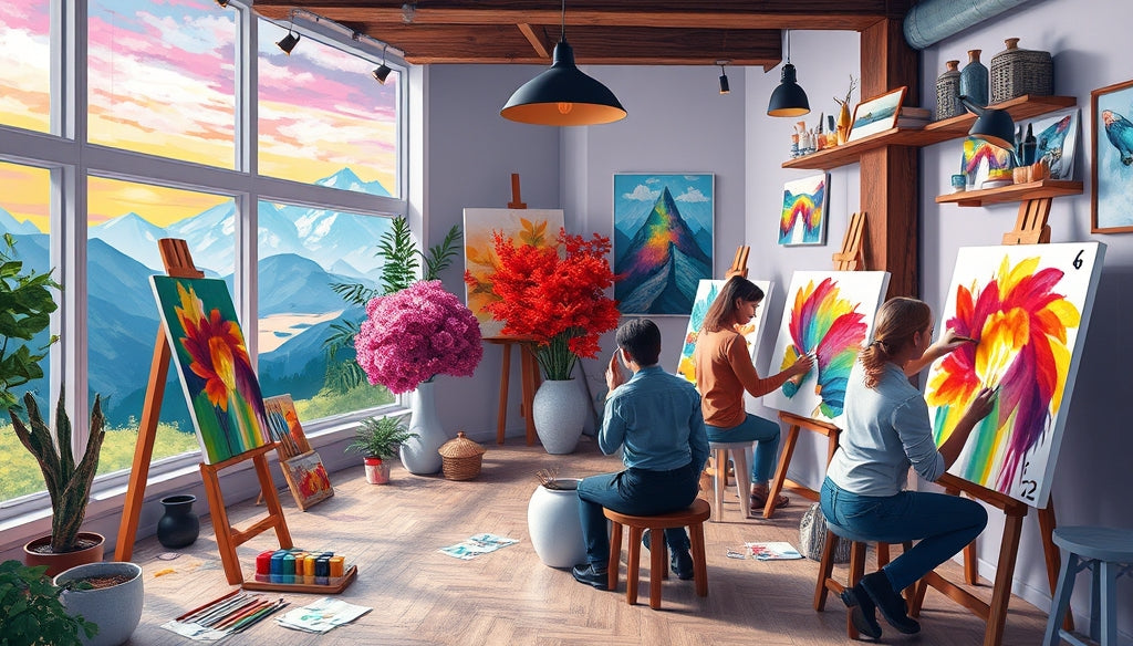 Get Started Today: Paint by Numbers Kits for Beginners Easy to Paint